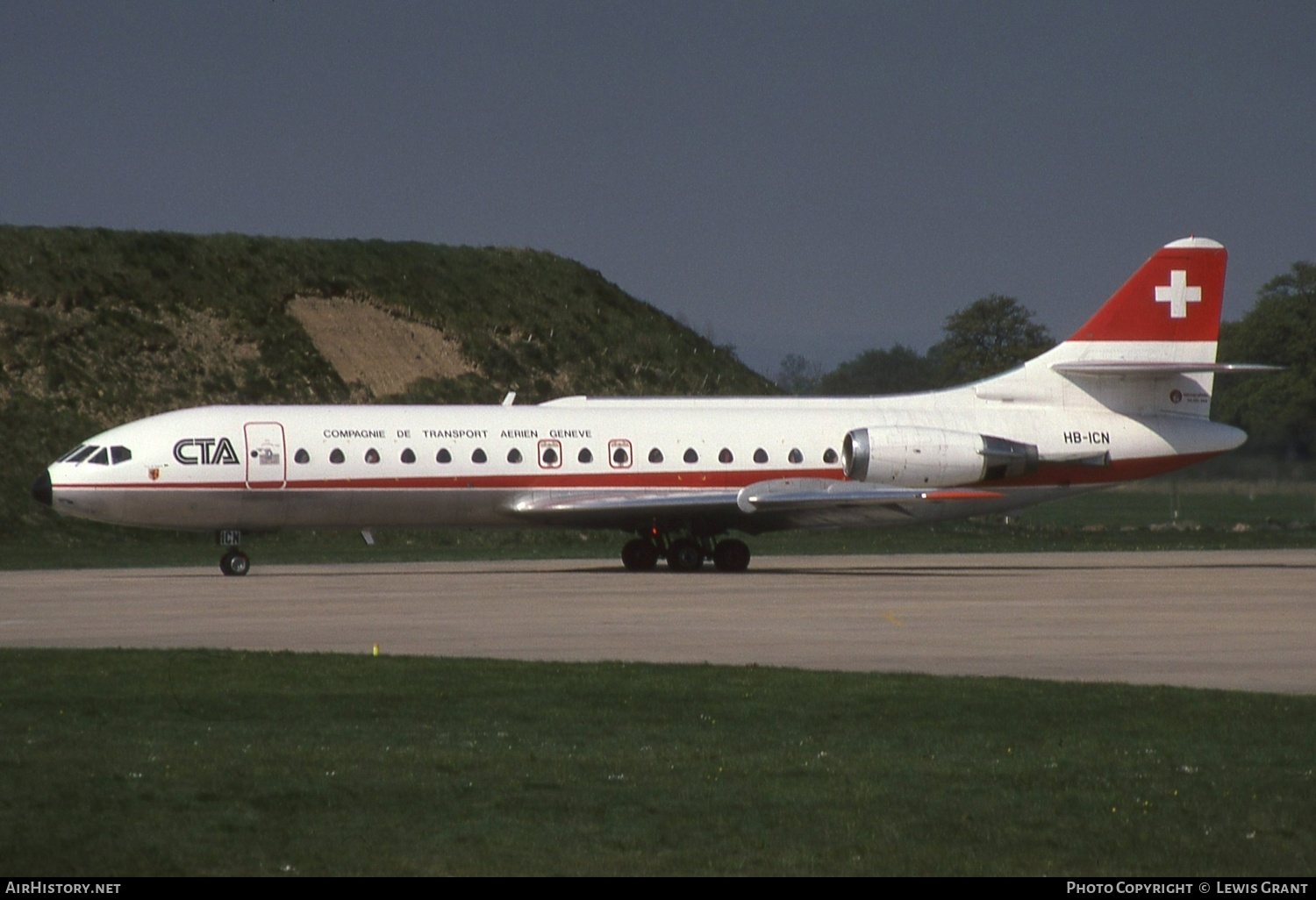 Aircraft Photo of HB-ICN | Sud SE-210 Caravelle 10B1R | CTA - Compagnie de Transport Aérien | AirHistory.net #405580