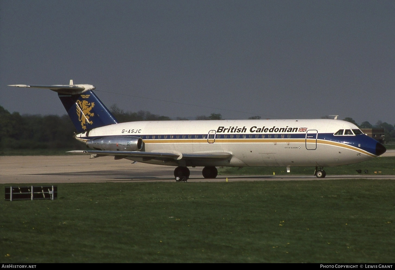 Aircraft Photo of G-ASJC | BAC 111-201AC One-Eleven | British Caledonian Airways | AirHistory.net #405581