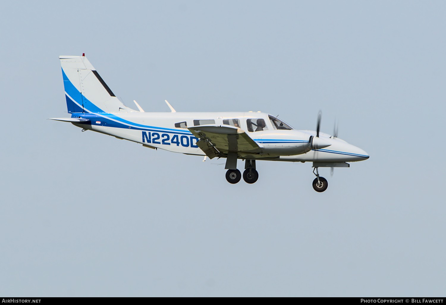 Aircraft Photo of N2240D | Piper PA-34-200T Seneca II | AirHistory.net #405582