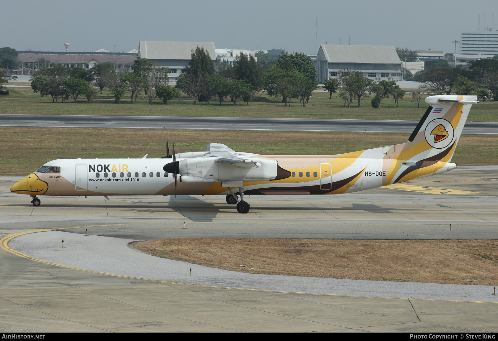 Aircraft Photo of HS-DQE | Bombardier DHC-8-402 Dash 8 | Nok Air | AirHistory.net #405586