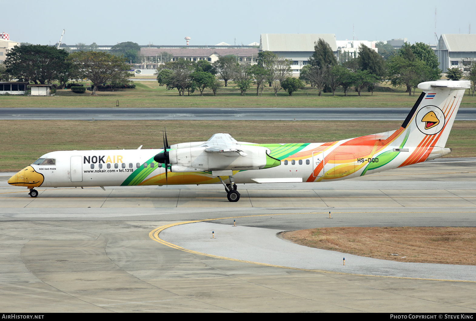 Aircraft Photo of HS-DQD | Bombardier DHC-8-402 Dash 8 | Nok Air | AirHistory.net #405587