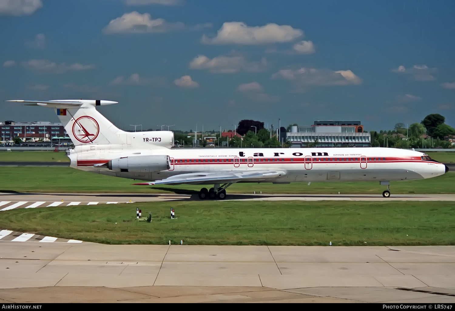 Aircraft Photo of YR-TPJ | Tupolev Tu-154B-2 | TAROM - Transporturile Aeriene Române | AirHistory.net #405590