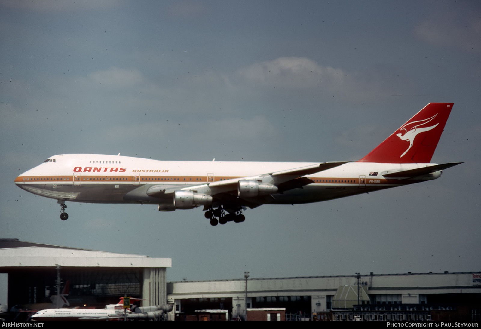 Aircraft Photo of VH-EBK | Boeing 747-238B | Qantas | AirHistory.net #405602