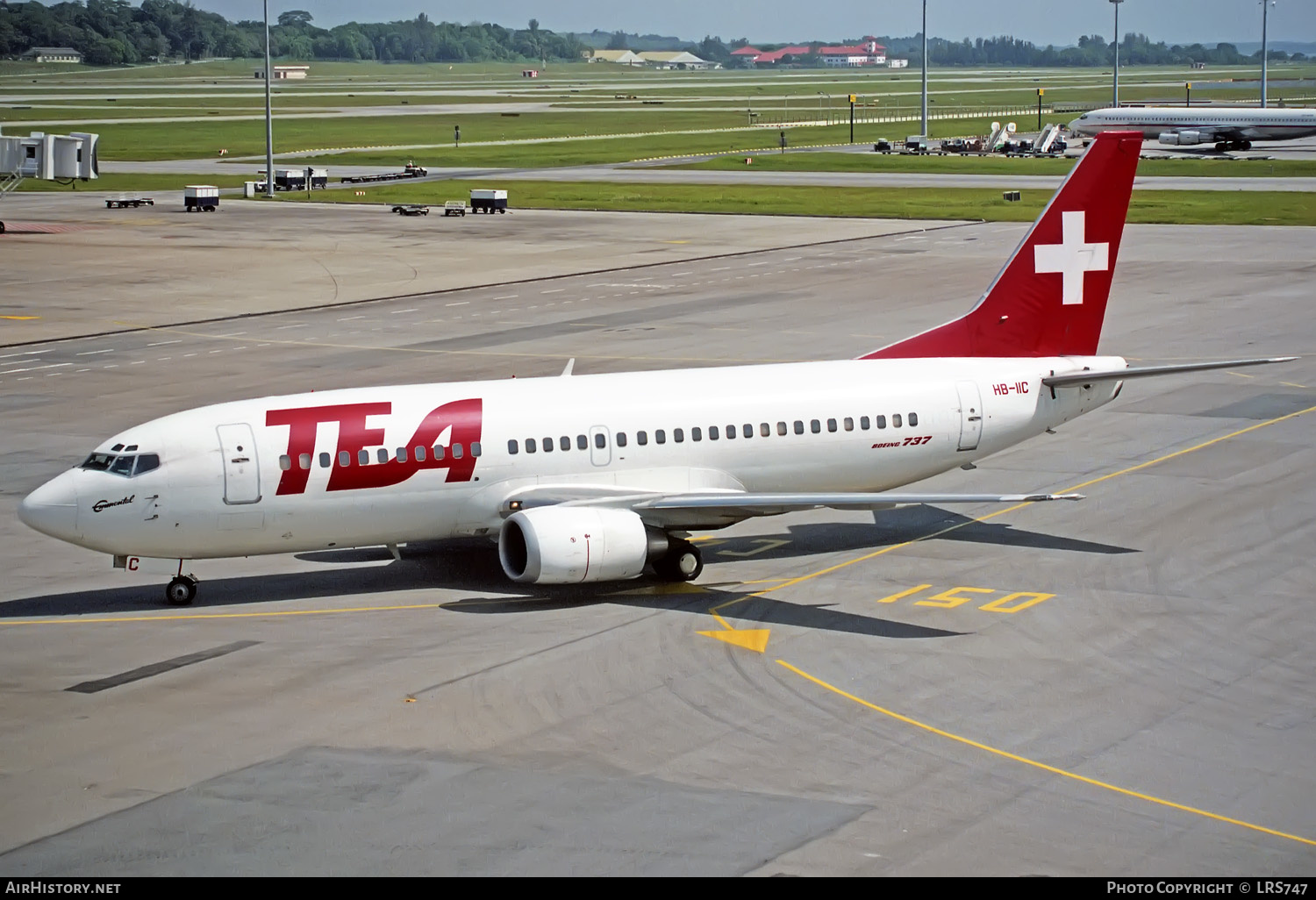 Aircraft Photo of HB-IIC | Boeing 737-3M8 | TEA - Trans European Airways | AirHistory.net #405622