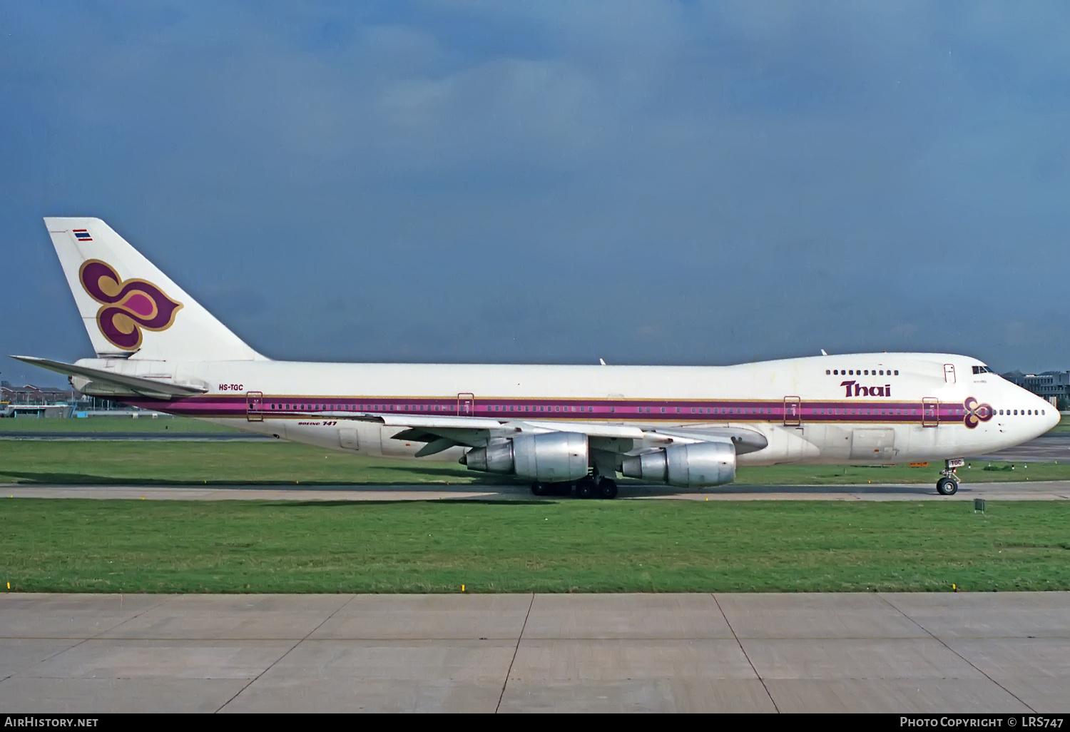 Aircraft Photo of HS-TGC | Boeing 747-2D7B | Thai Airways International | AirHistory.net #405628