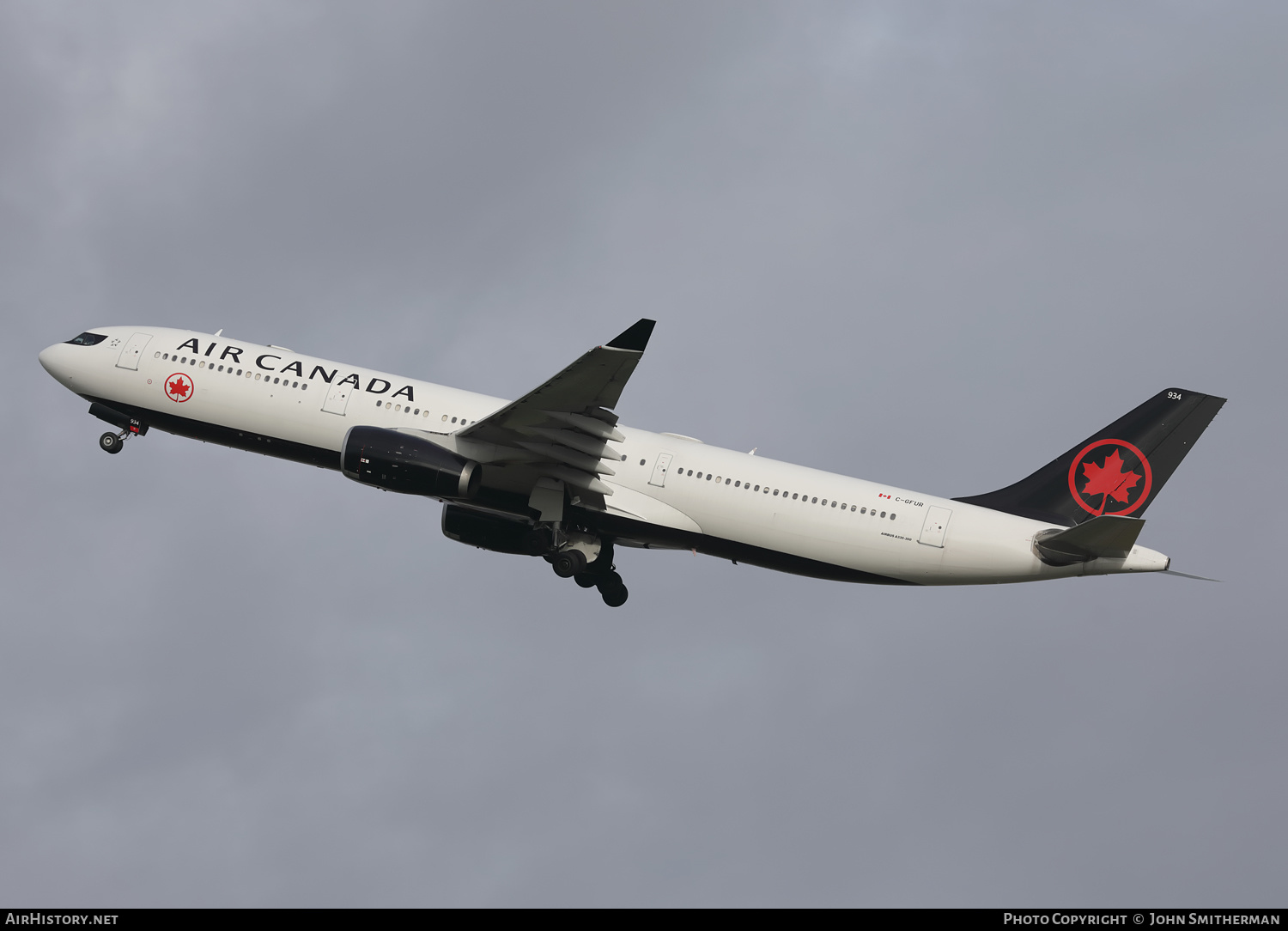 Aircraft Photo of C-GFUR | Airbus A330-343 | Air Canada | AirHistory.net #405630