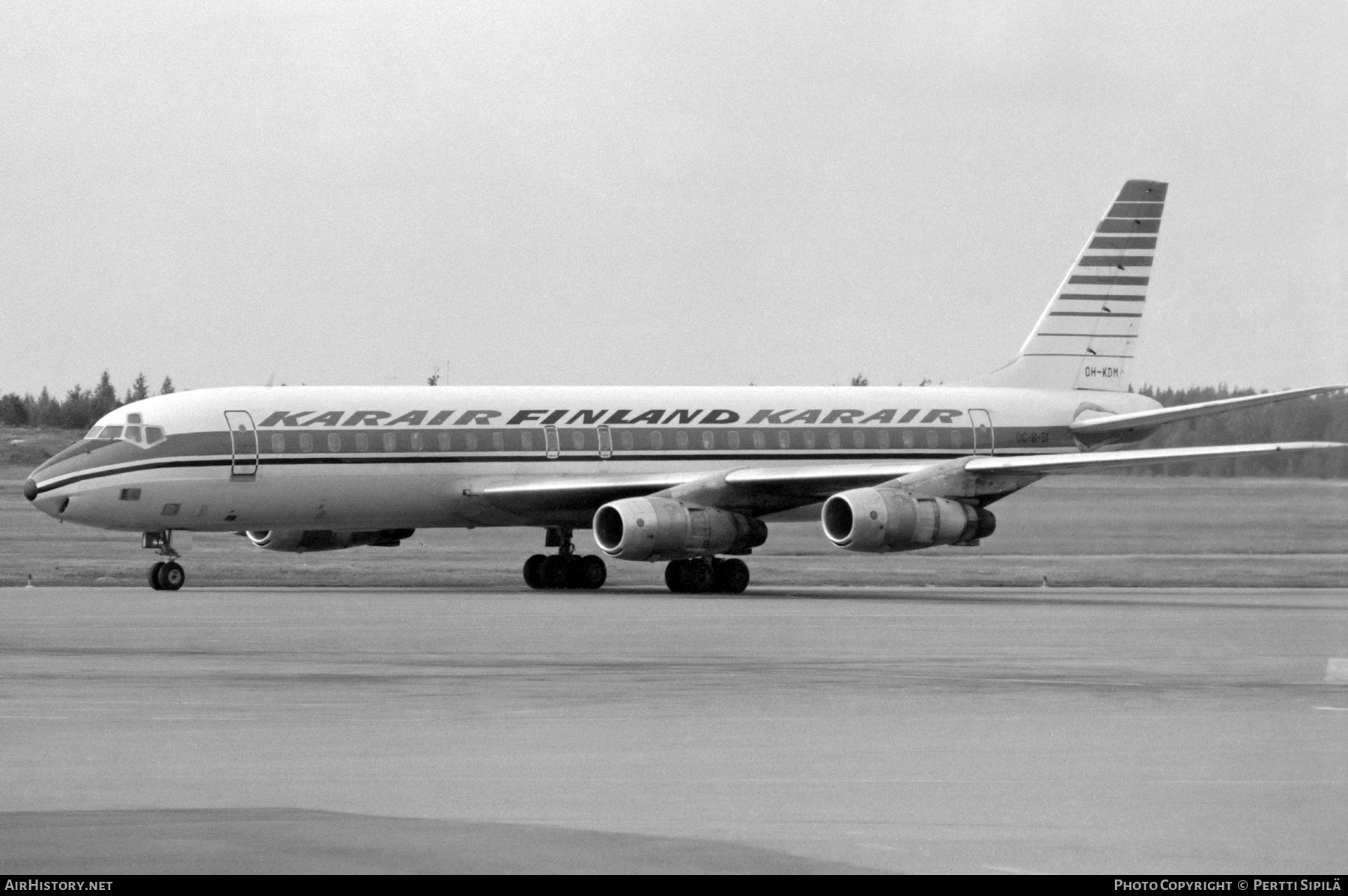 Aircraft Photo of OH-KDM | Douglas DC-8-51 | Karair Finland | AirHistory.net #405638