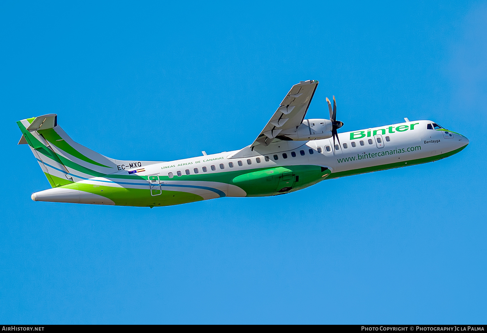 Aircraft Photo of EC-MXQ | ATR ATR-72-600 (ATR-72-212A) | Binter Canarias | AirHistory.net #405646