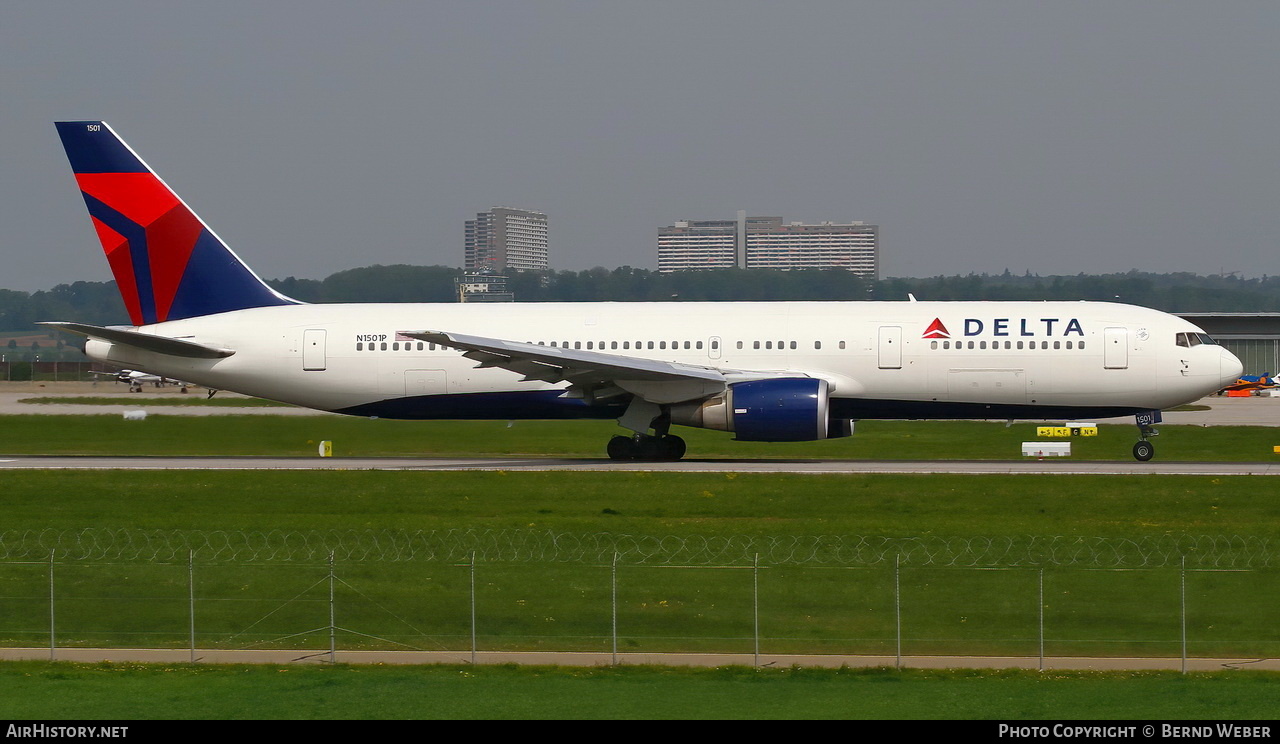 Aircraft Photo of N1501P | Boeing 767-3P6/ER | Delta Air Lines | AirHistory.net #405658