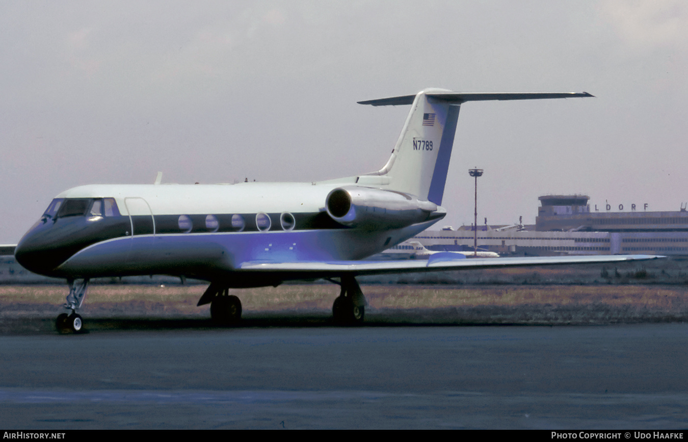 Aircraft Photo of N7789 | Grumman G-1159 Gulfstream II | AirHistory.net #405687