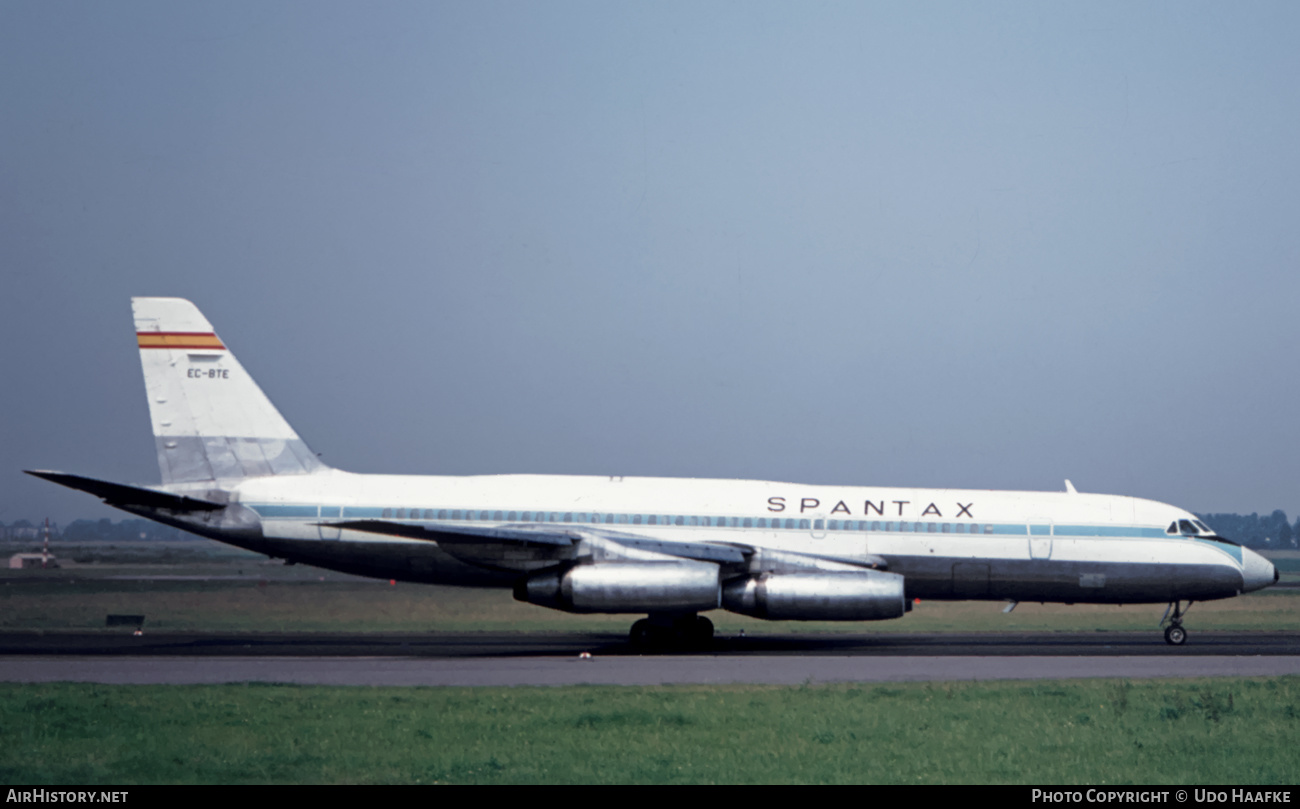 Aircraft Photo of EC-BTE | Convair 990A (30A-5) | Spantax | AirHistory.net #405688