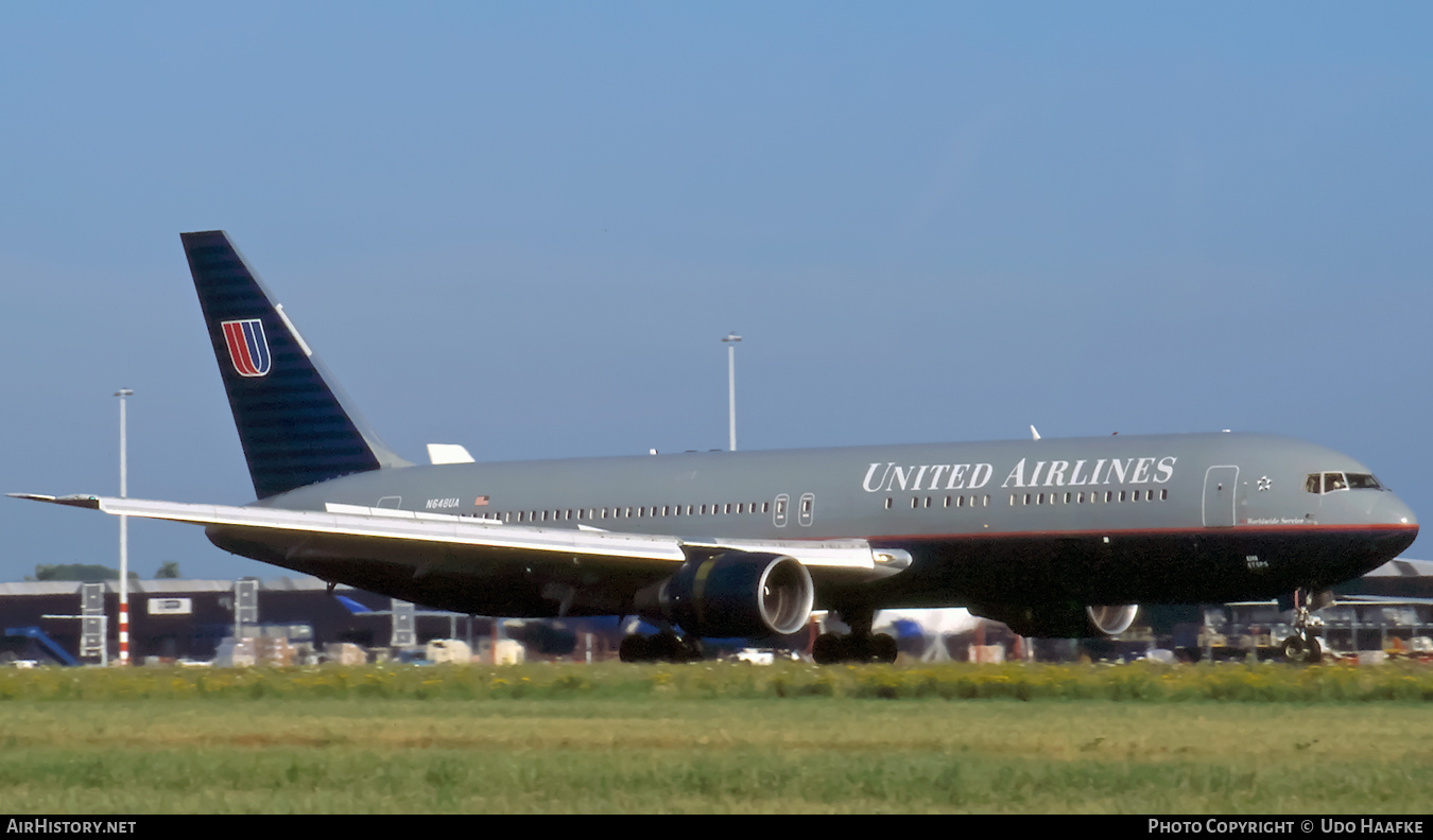 Aircraft Photo of N648UA | Boeing 767-322/ER | United Airlines | AirHistory.net #405692