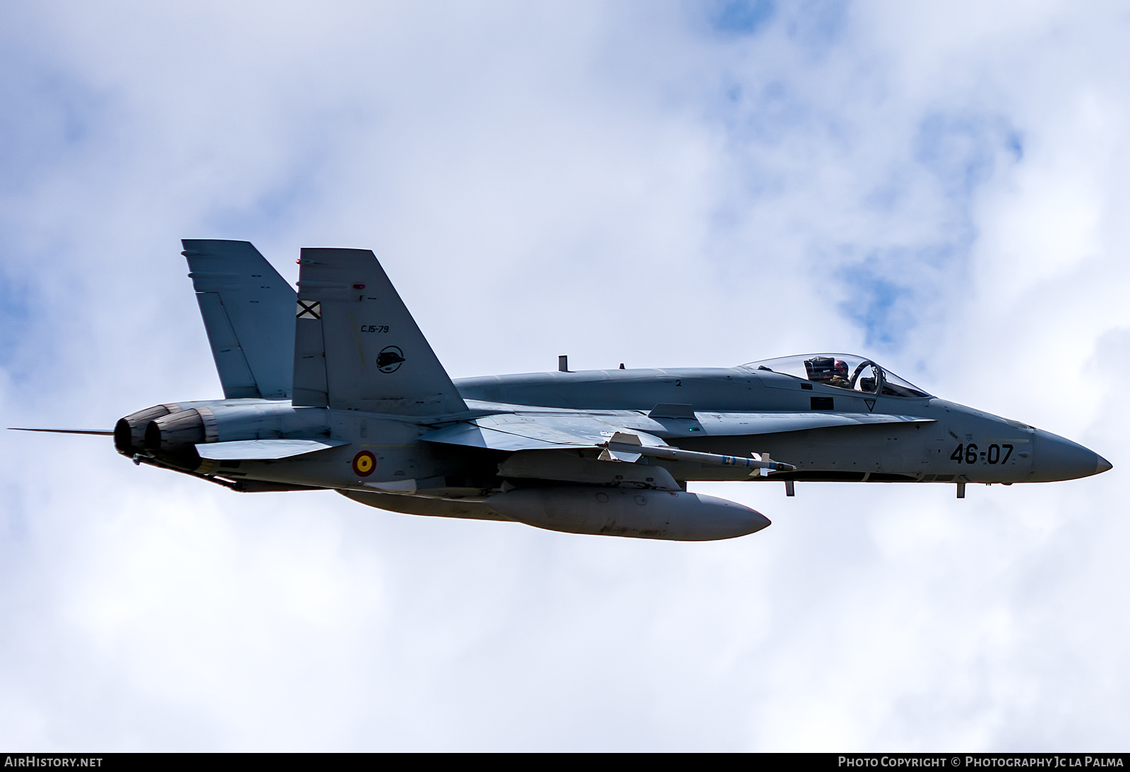 Aircraft Photo of C.15-79 | McDonnell Douglas F/A-18A+ Hornet | Spain - Air Force | AirHistory.net #405697