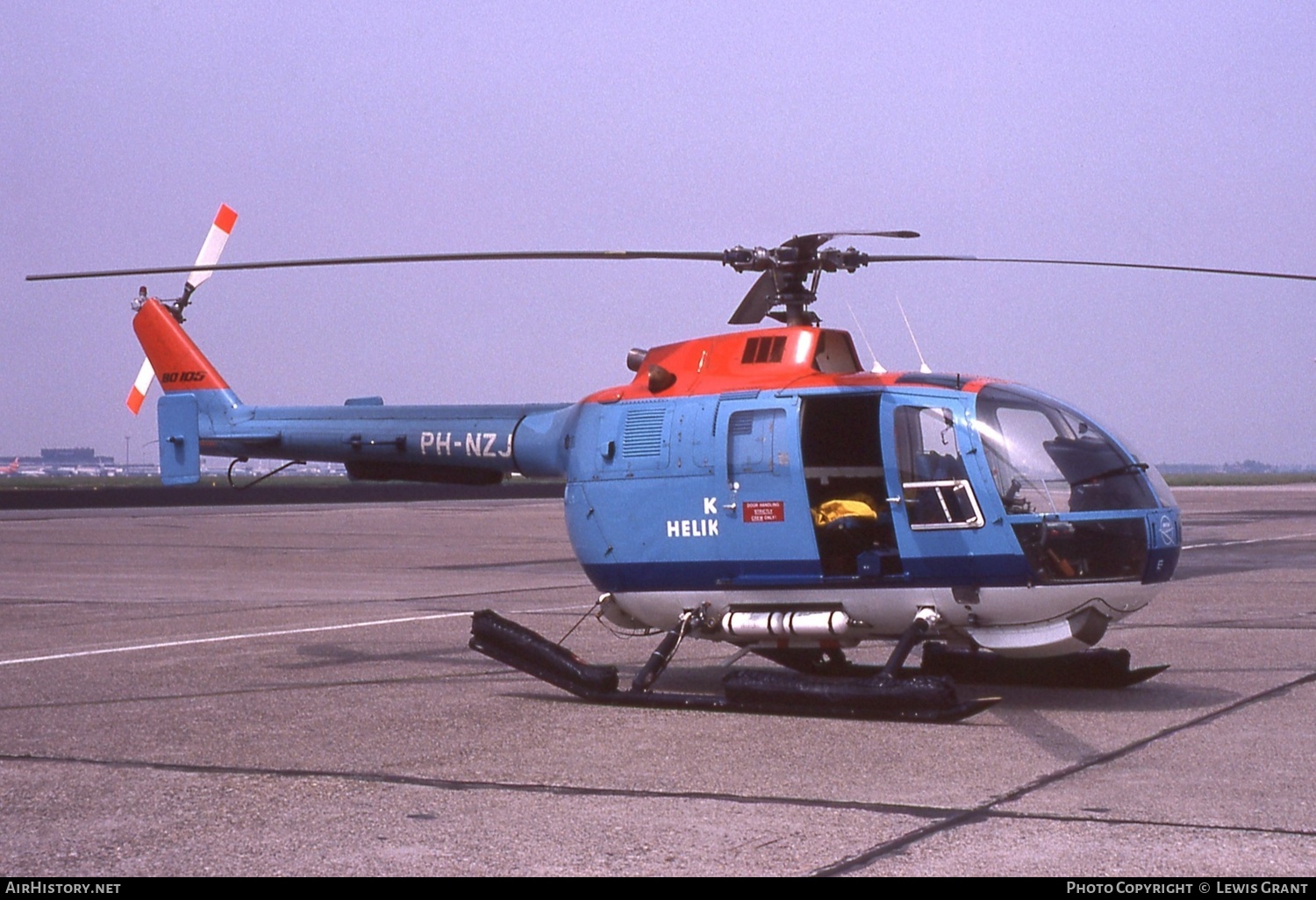 Aircraft Photo of PH-NZJ | MBB BO-105D | KLM Helikopters | AirHistory.net #405705
