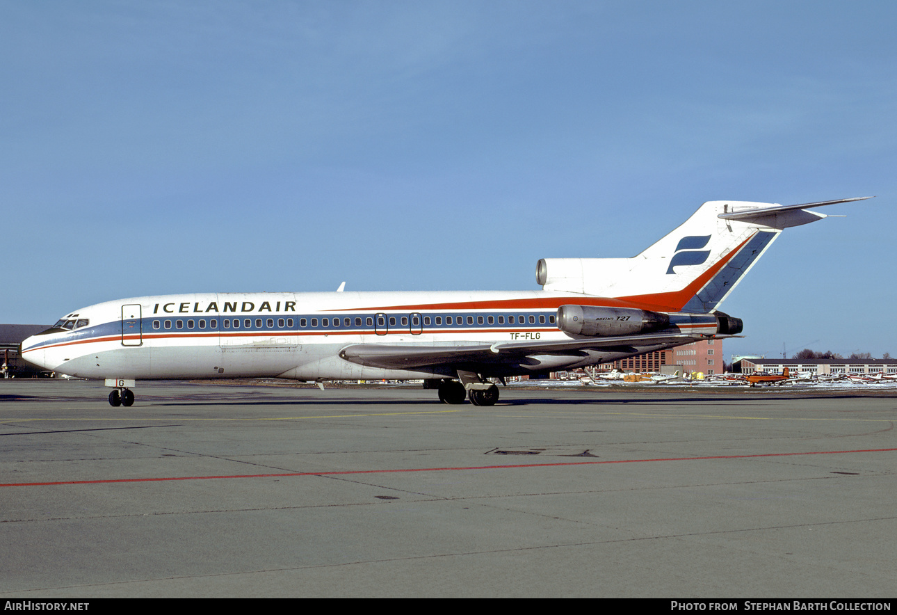 Aircraft Photo of TF-FLG | Boeing 727-185C | Icelandair | AirHistory.net #405710