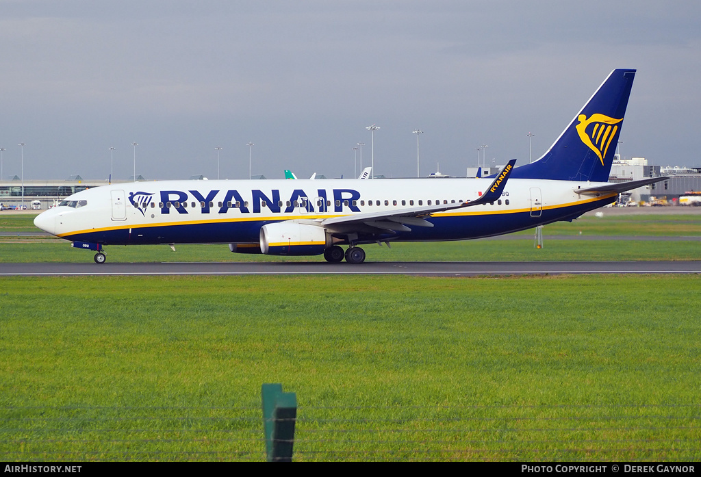 Aircraft Photo of 9H-QBQ | Boeing 737-8AS | Ryanair | AirHistory.net #405744