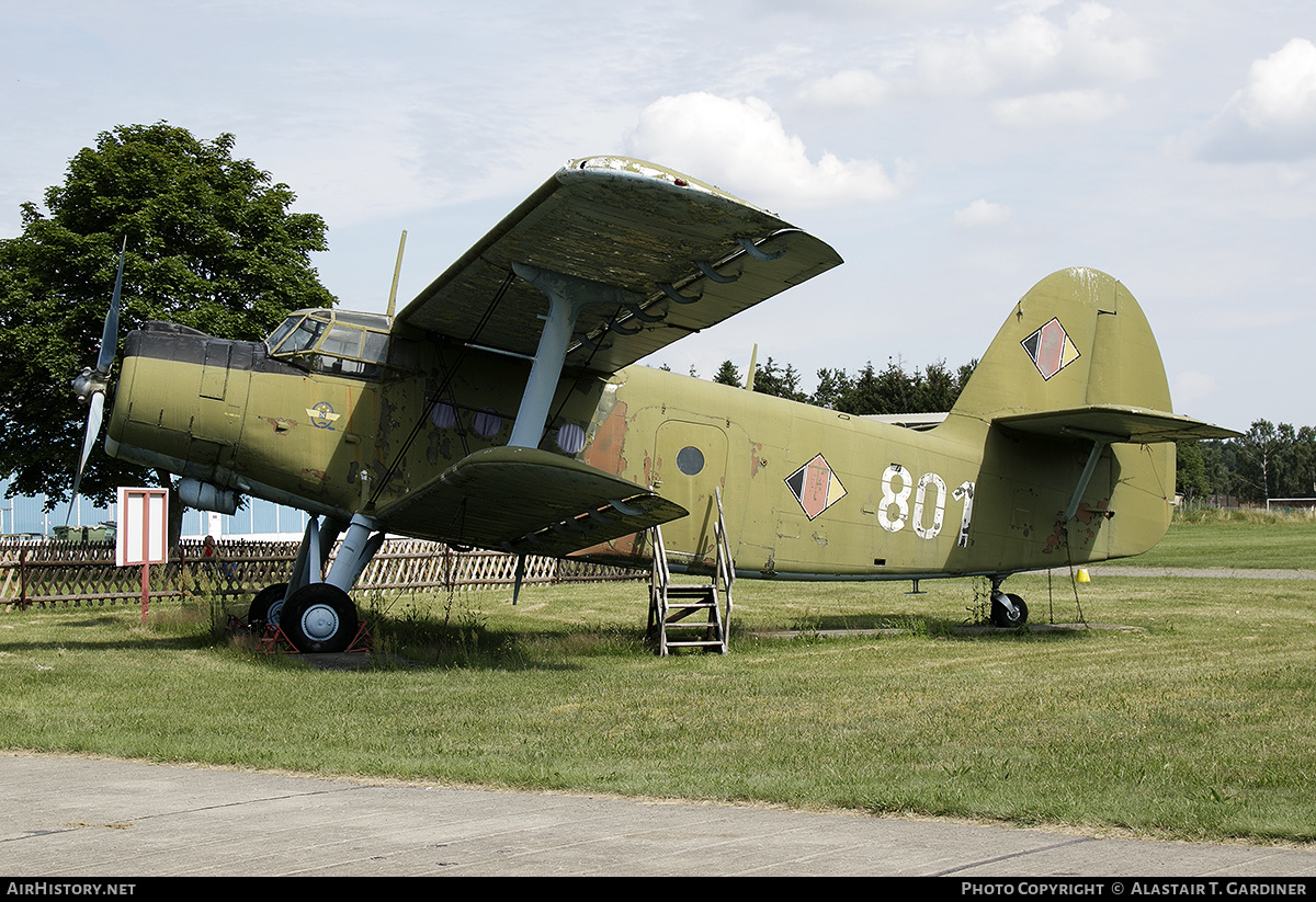 Aircraft Photo of 801 | Antonov An-2T | East Germany - Air Force | AirHistory.net #405747