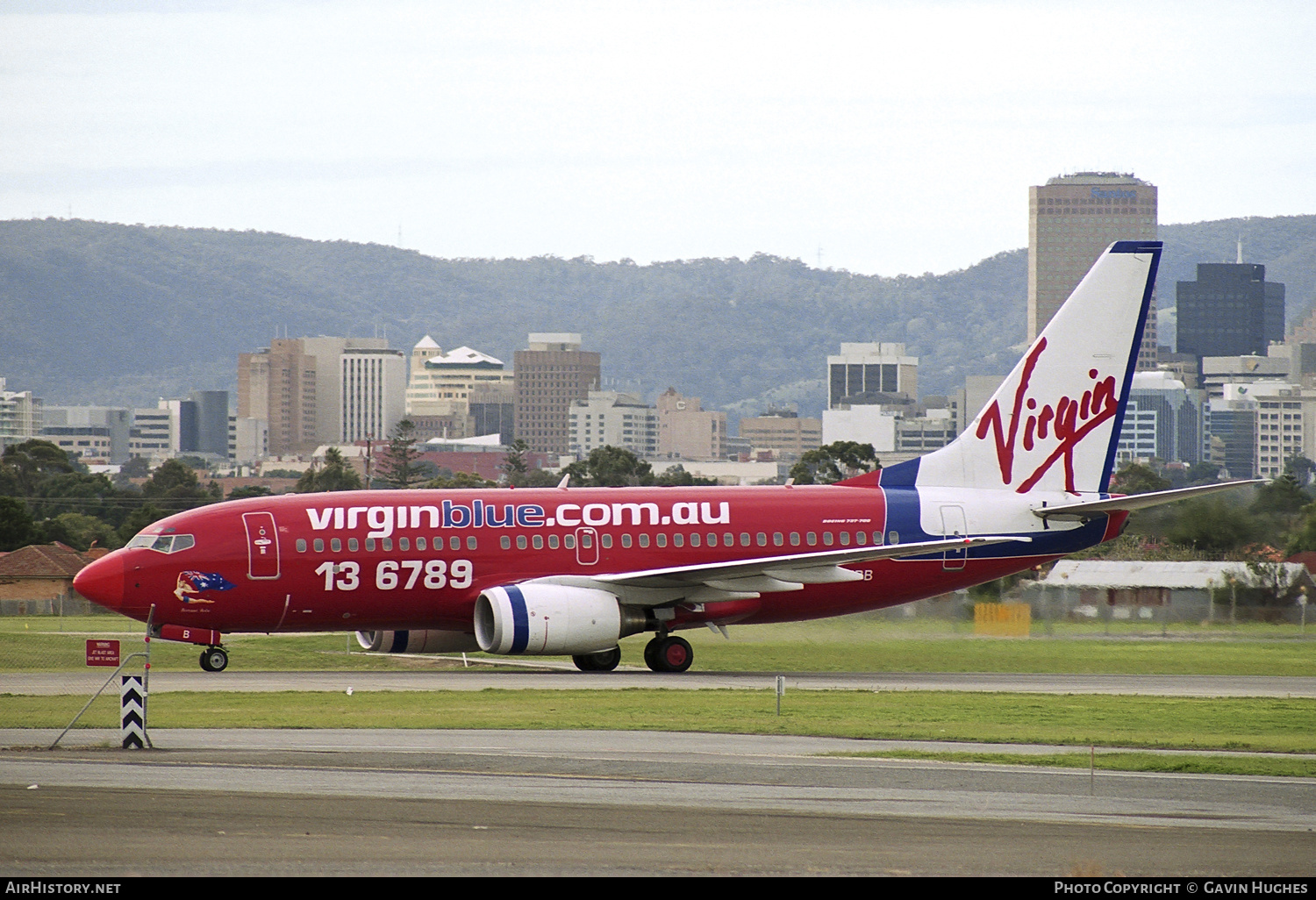 Aircraft Photo of VH-VBB | Boeing 737-7Q8 | Virgin Blue Airlines | AirHistory.net #405803