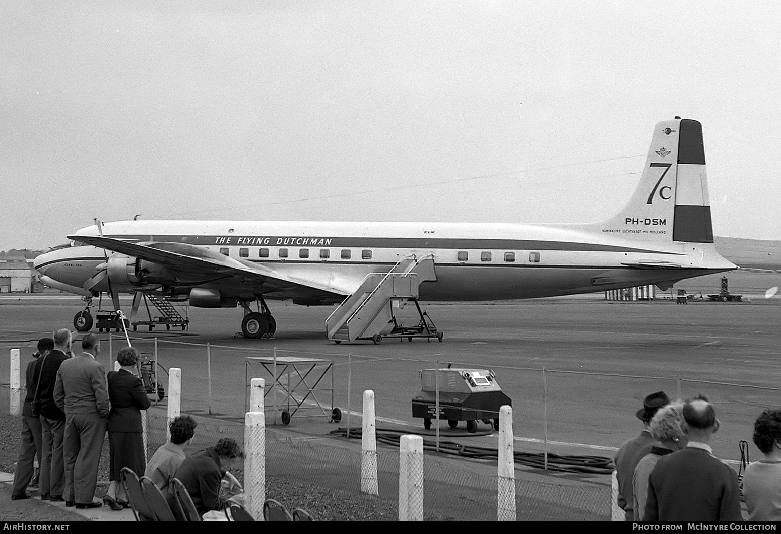 Aircraft Photo of PH-DSM | Douglas DC-7C | KLM - Royal Dutch Airlines | AirHistory.net #405808
