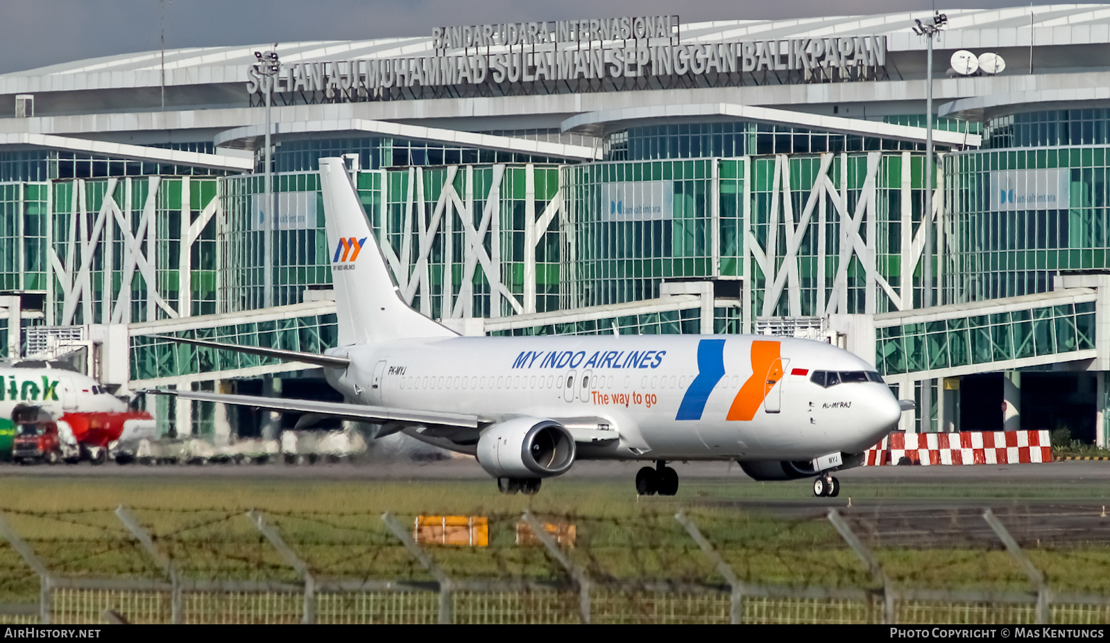 Aircraft Photo of PK-MYJ | Boeing 737-436/SF | My Indo Airlines | AirHistory.net #405813