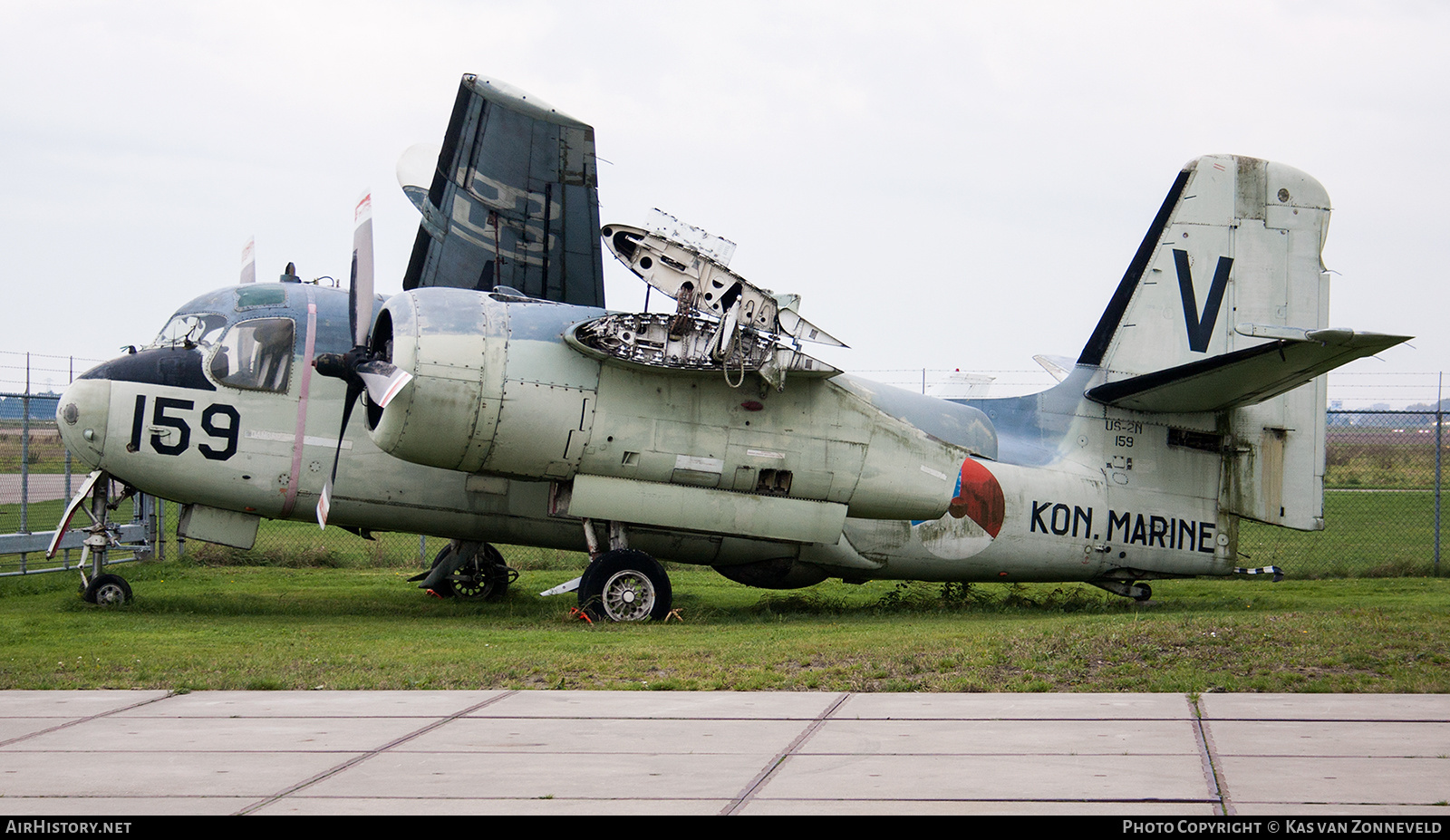 Aircraft Photo of 159 | Grumman US-2N Tracker (G-89) | Netherlands - Navy | AirHistory.net #405821