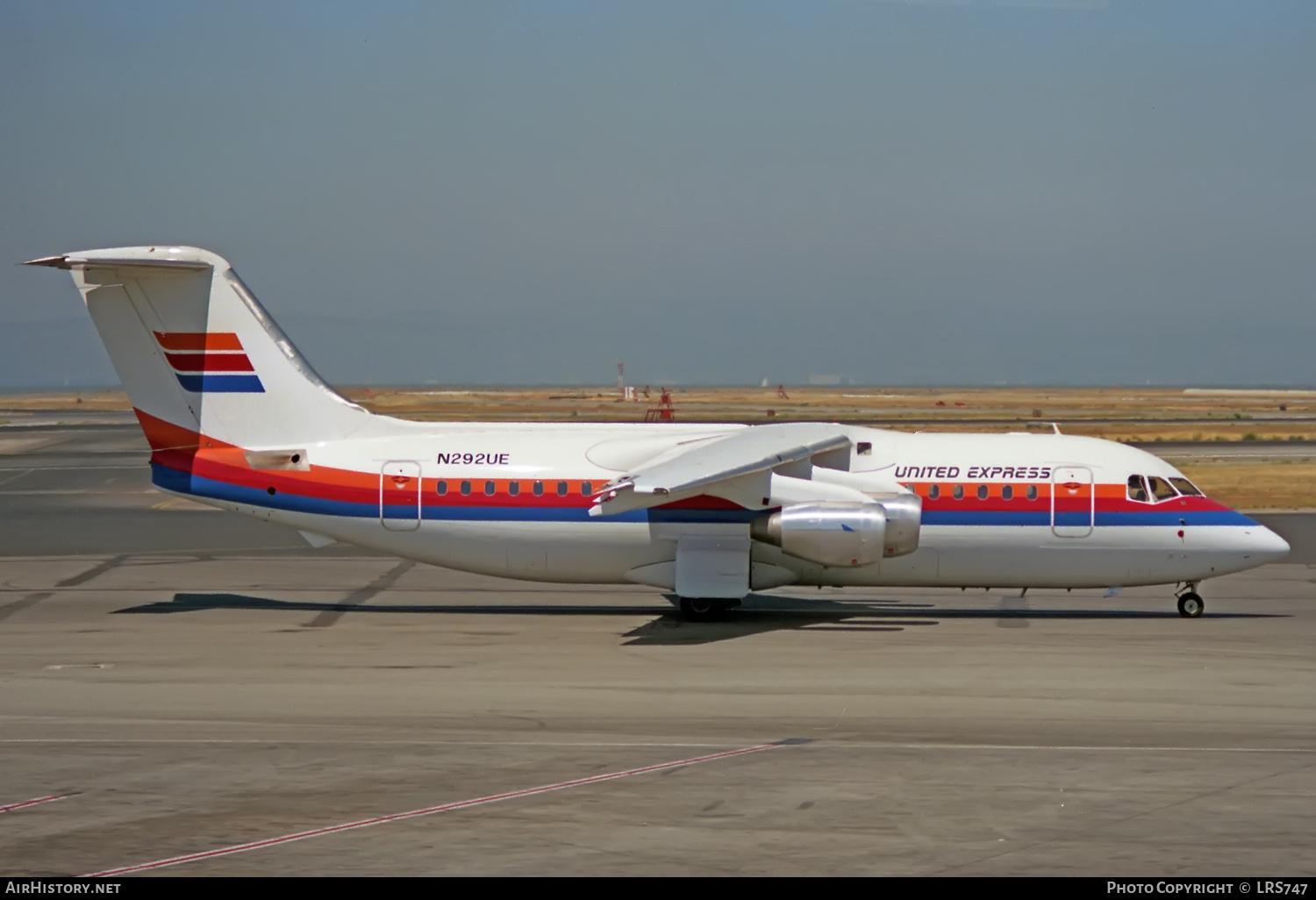 Aircraft Photo of N292UE | British Aerospace BAe-146-200A | United Express | AirHistory.net #405828