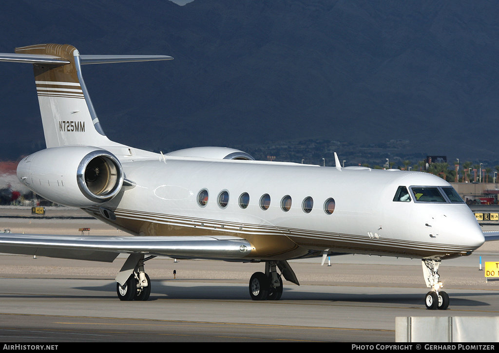 Aircraft Photo of N725MM | Gulfstream Aerospace G-V-SP Gulfstream G550 | AirHistory.net #405835