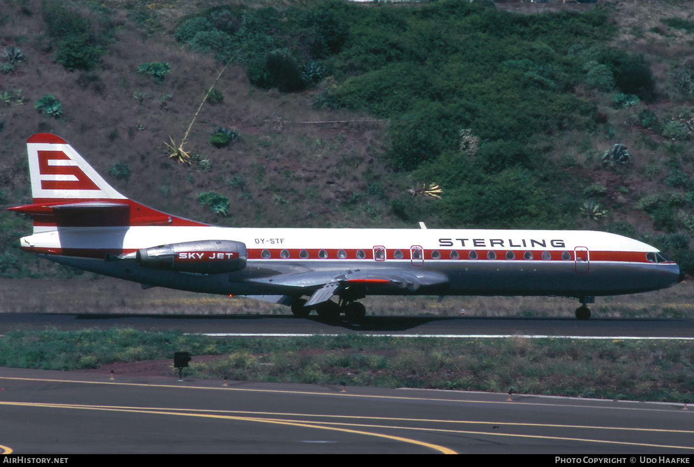 Aircraft Photo of OY-STF | Sud SE-210 Caravelle 10B3 Super B | Sterling Airways | AirHistory.net #405840