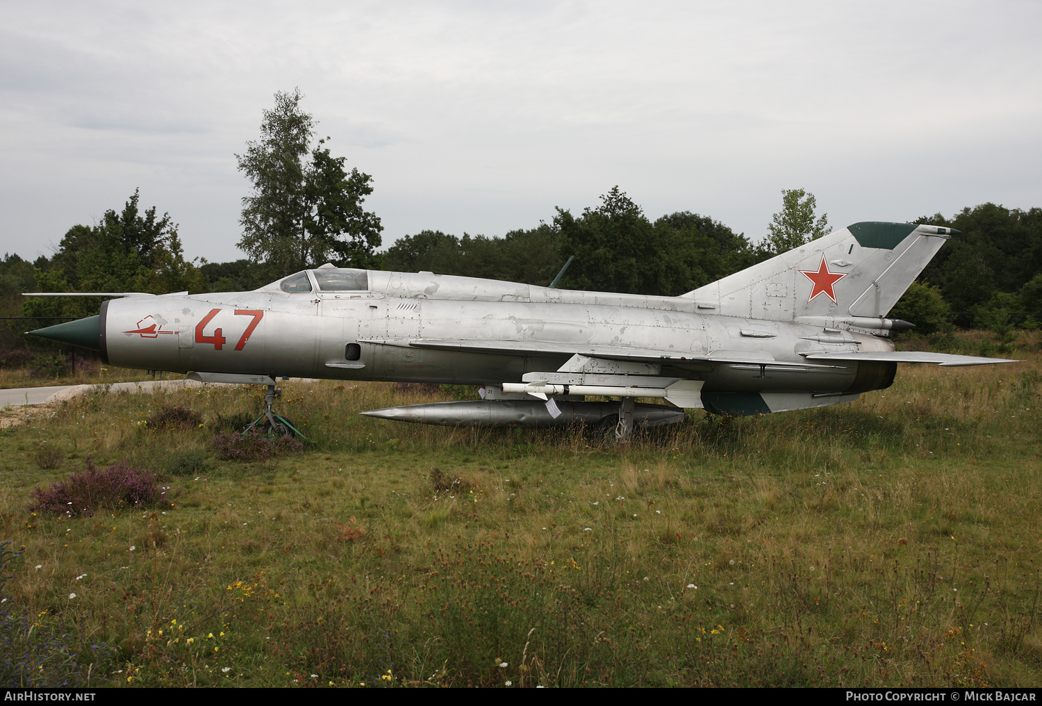 Aircraft Photo of 47 red | Mikoyan-Gurevich MiG-21PFM | Soviet Union - Air Force | AirHistory.net #405849
