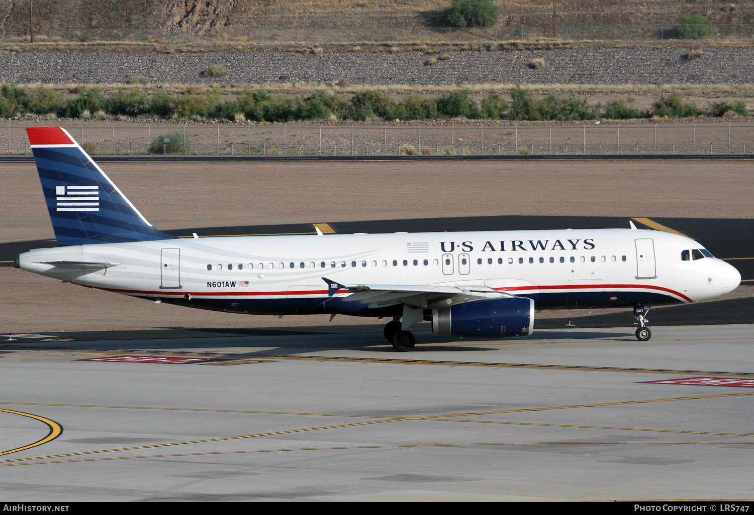 Aircraft Photo of N601AW | Airbus A320-232 | US Airways | AirHistory.net #405879