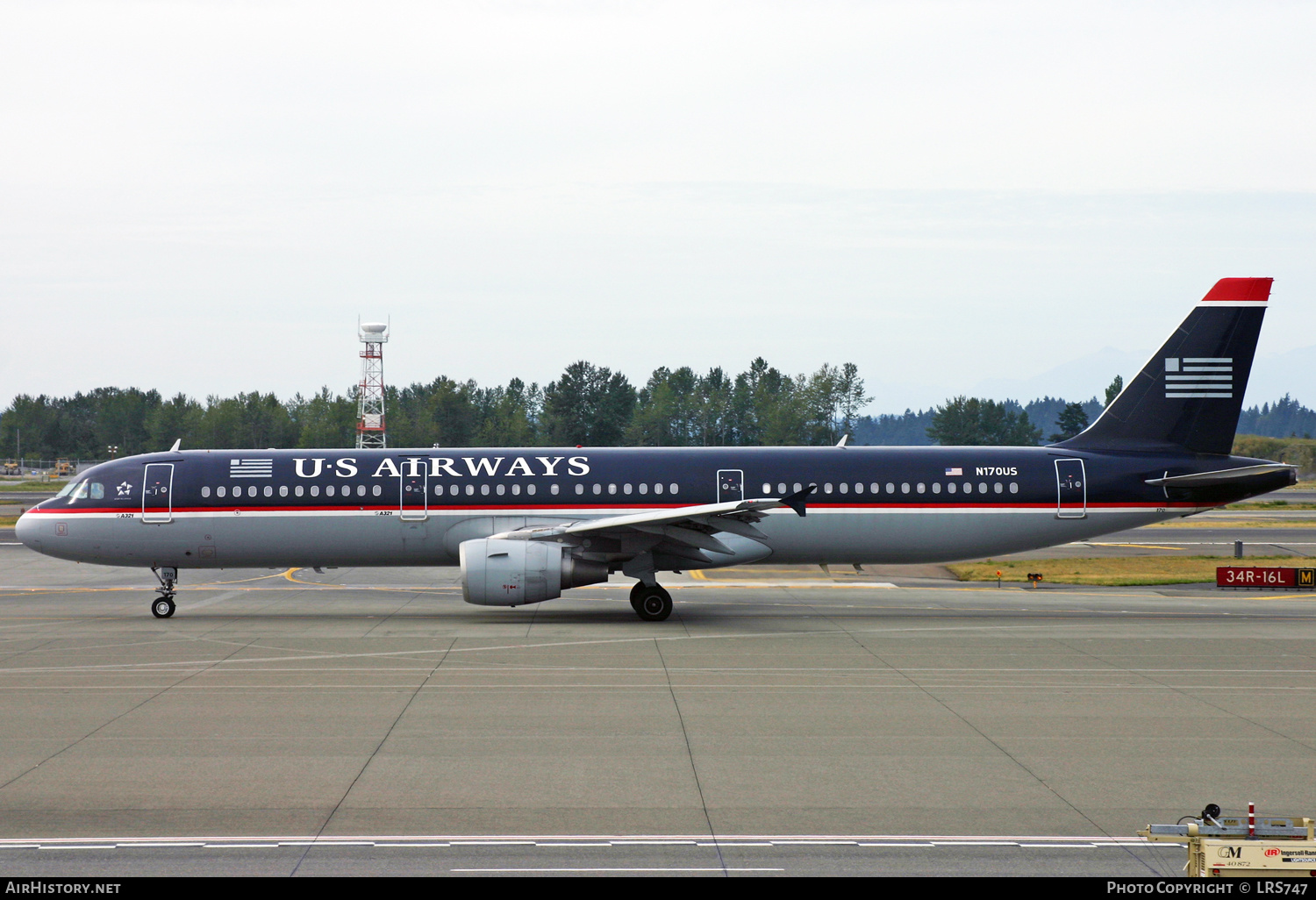Aircraft Photo of N170US | Airbus A321-211 | US Airways | AirHistory.net #405882