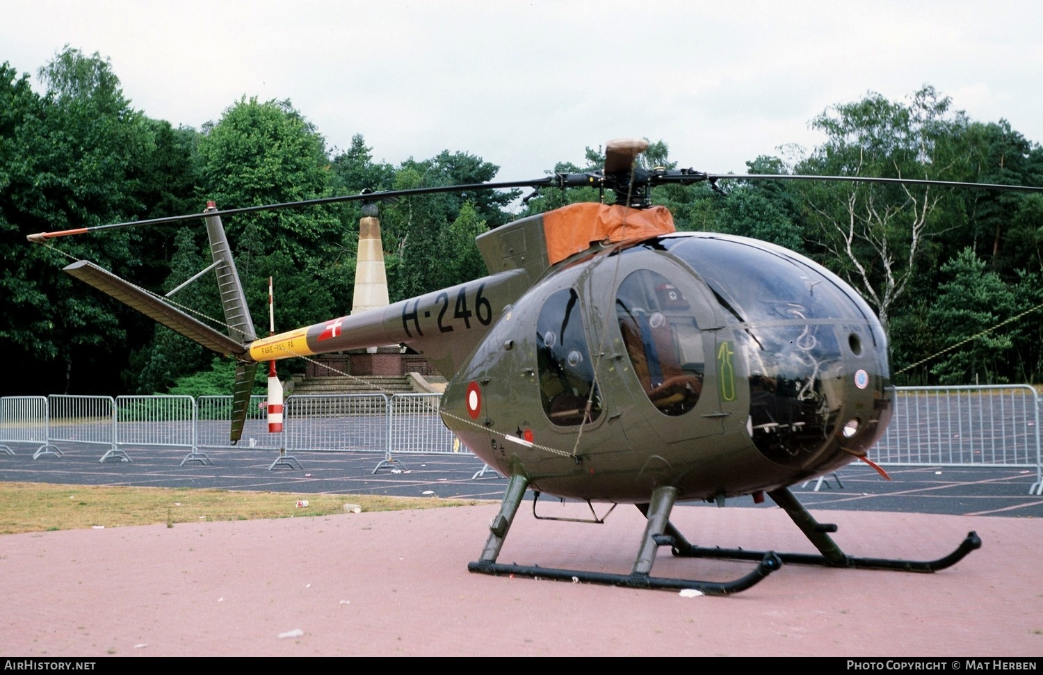 Aircraft Photo of H-246 | Hughes 500M (369HM) | Denmark - Army | AirHistory.net #405883