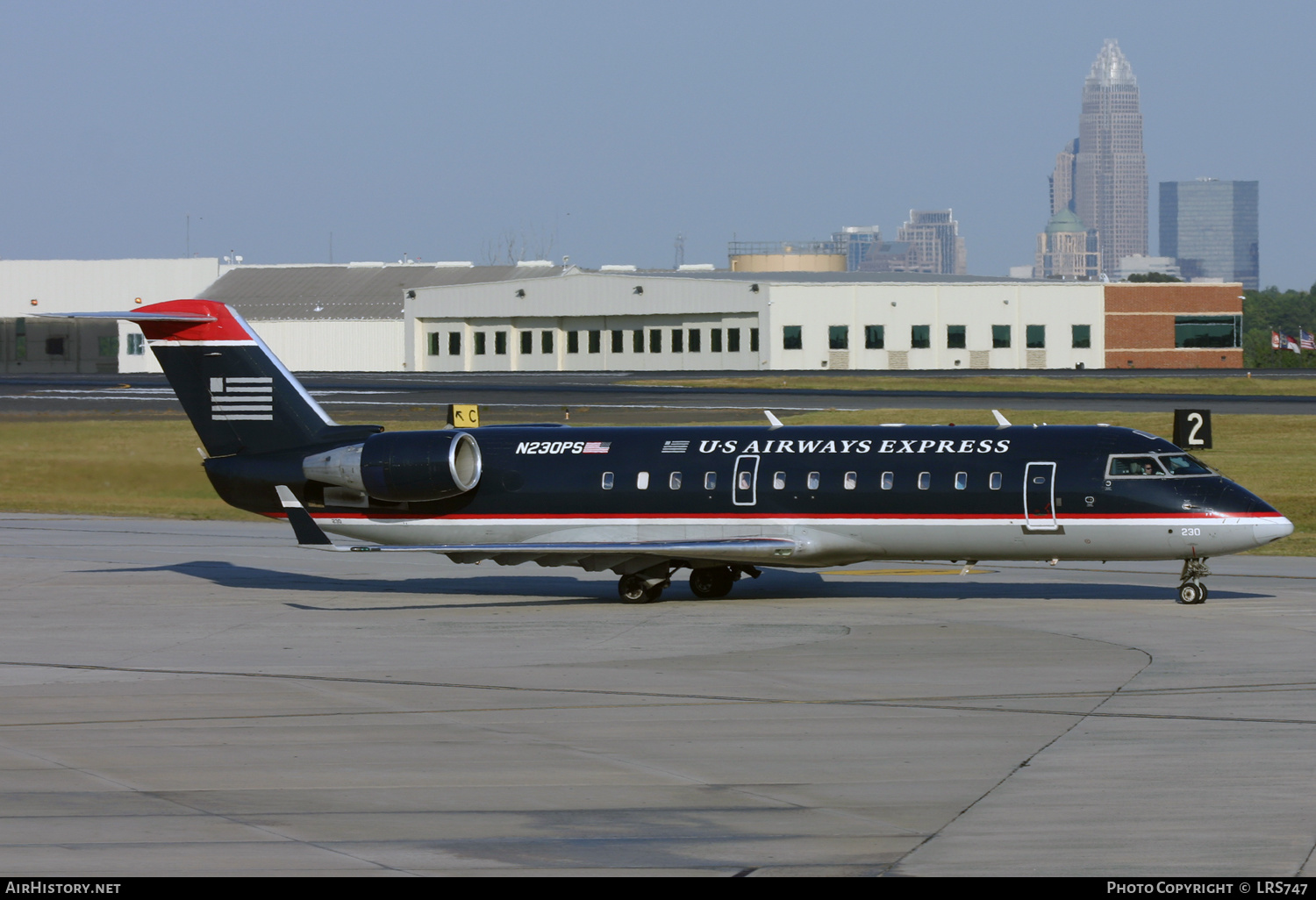 Aircraft Photo of N230PS | Bombardier CRJ-200ER (CL-600-2B19) | US Airways Express | AirHistory.net #405887