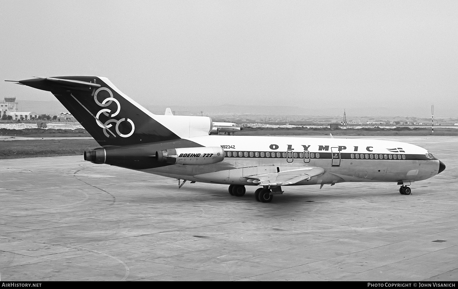 Aircraft Photo of N9234Z | Boeing 727-30 | Olympic | AirHistory.net #405891