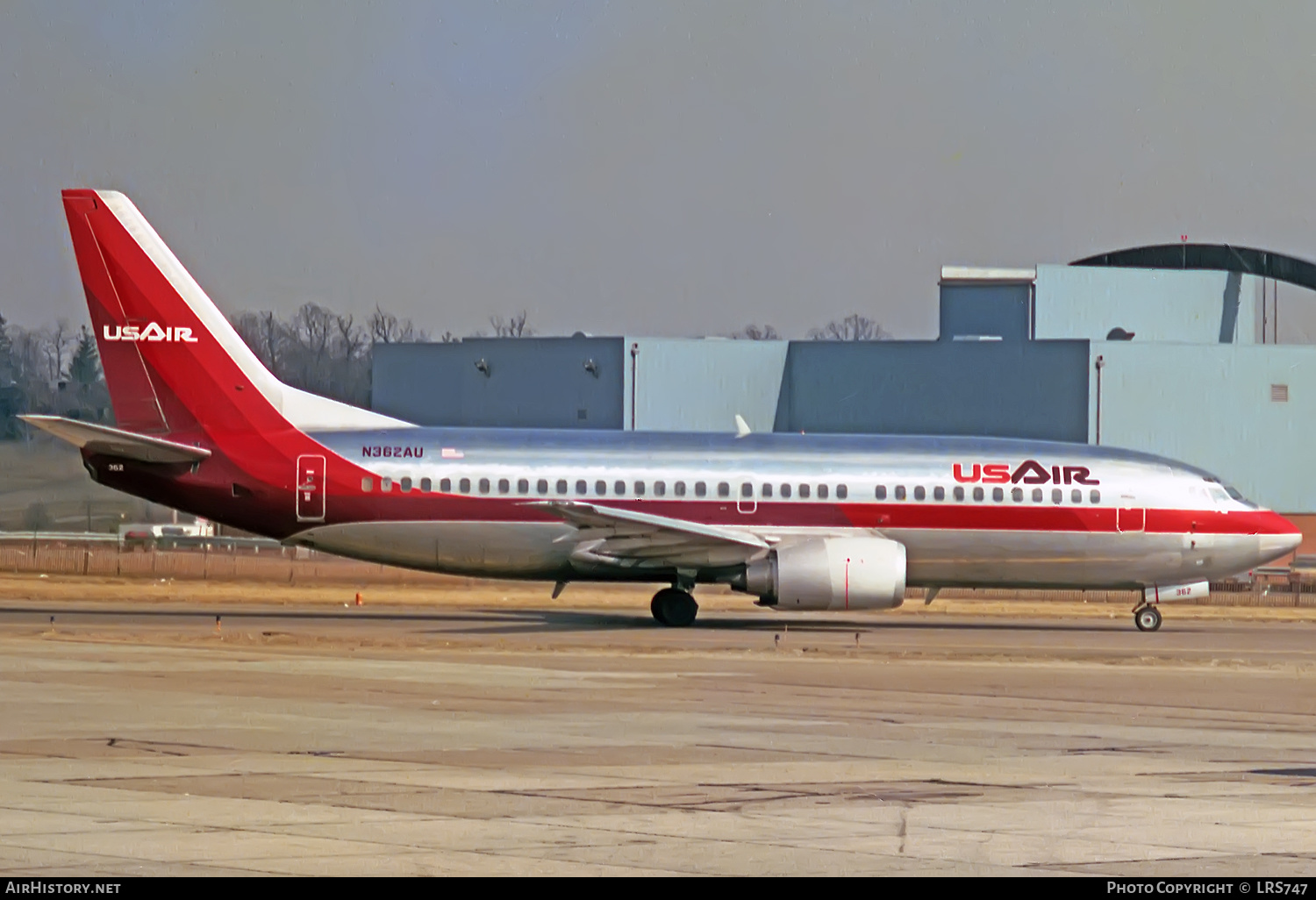 Aircraft Photo of N362AU | Boeing 737-3B7 | USAir | AirHistory.net #405898