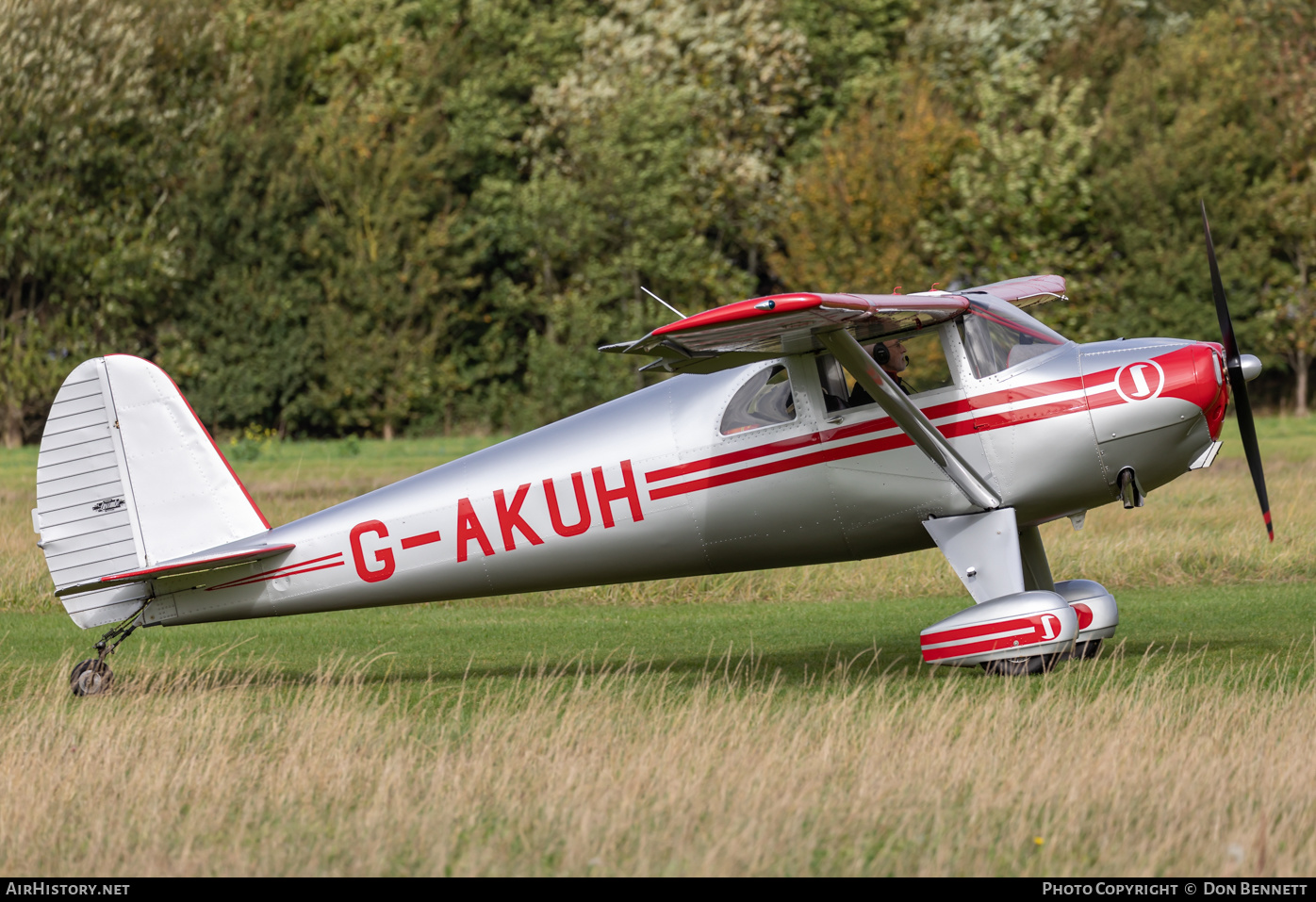Aircraft Photo of G-AKUH | Luscombe 8E Silvaire | AirHistory.net #405906