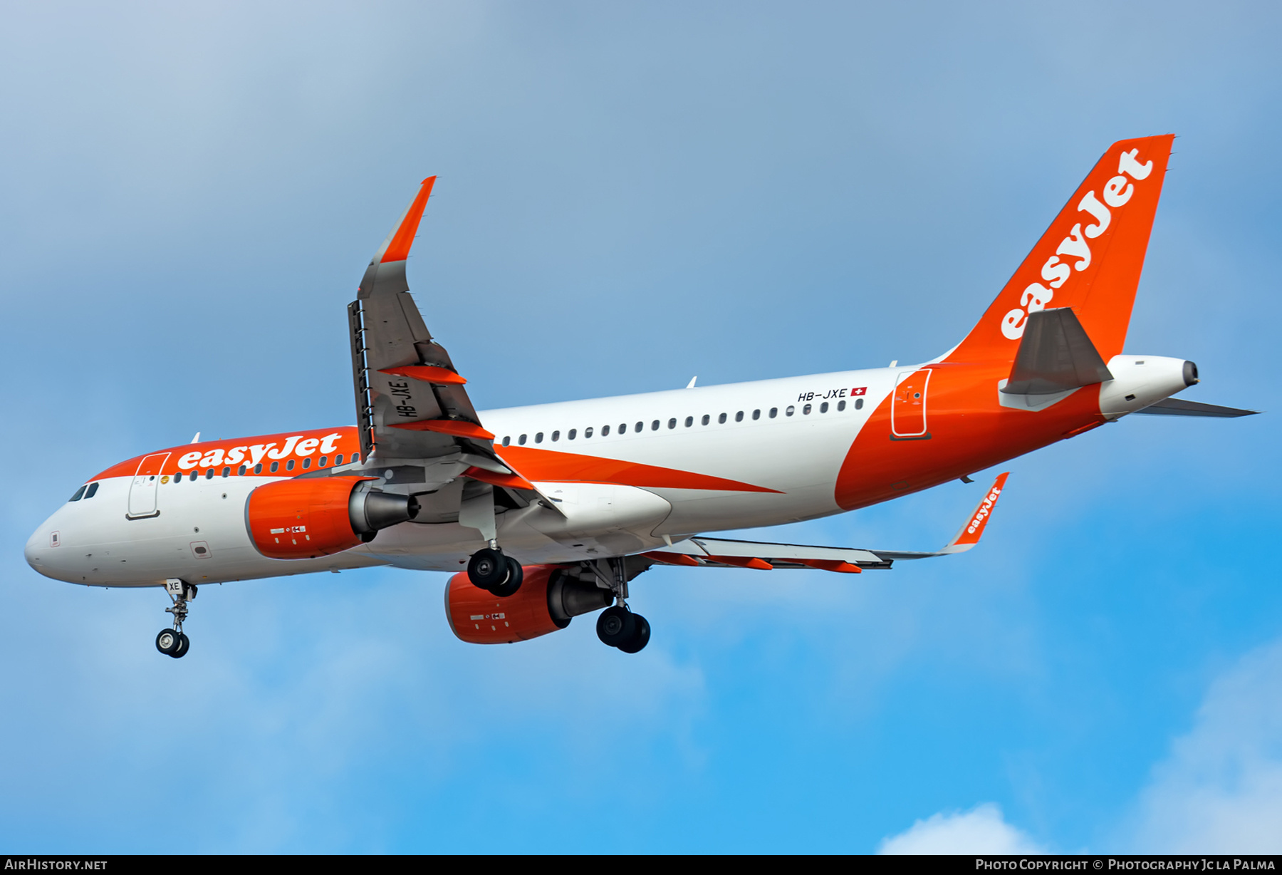 Aircraft Photo of HB-JXE | Airbus A320-214 | EasyJet | AirHistory.net #405932