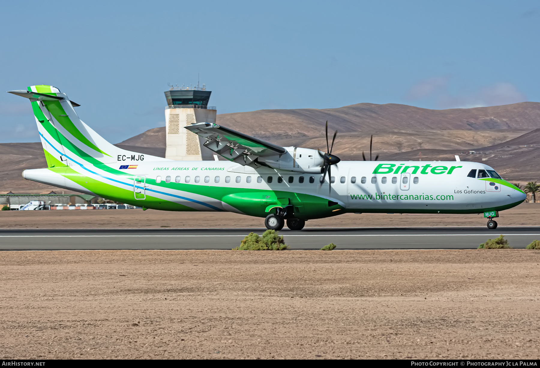 Aircraft Photo of EC-MJG | ATR ATR-72-600 (ATR-72-212A) | Binter Canarias | AirHistory.net #405948