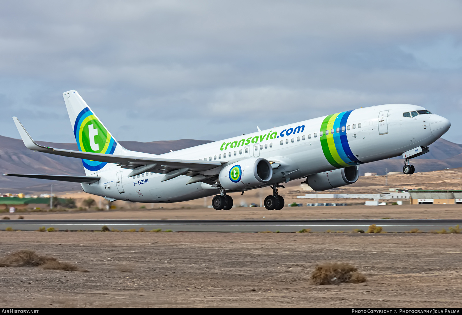 Aircraft Photo of F-GZHK | Boeing 737-8K2 | Transavia | AirHistory.net #405949