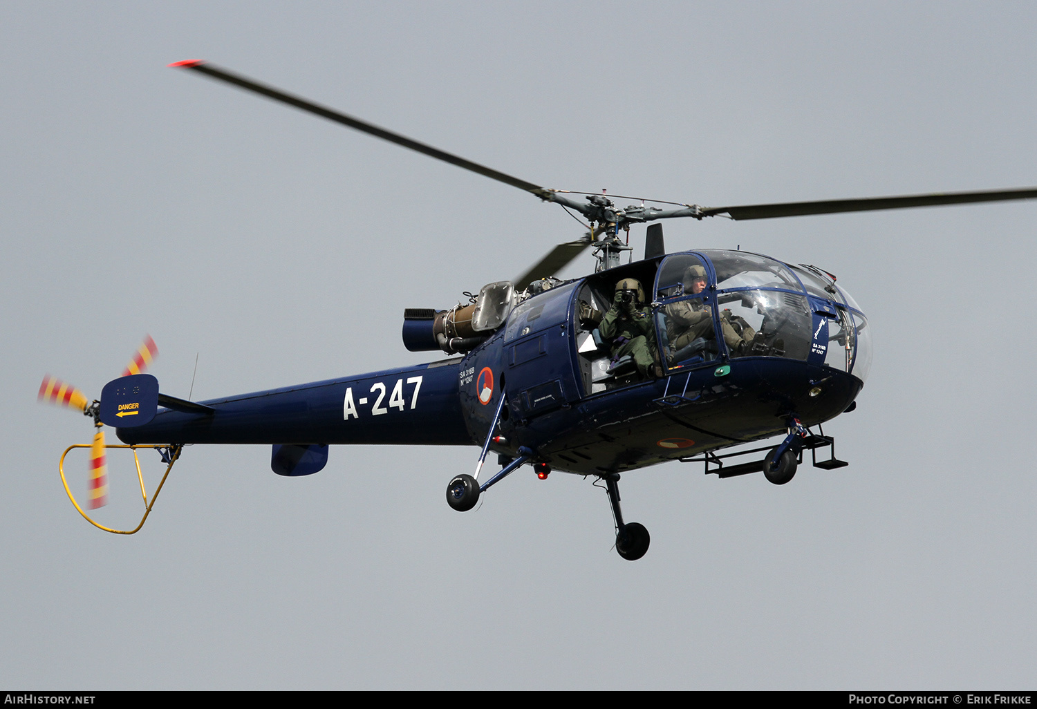 Aircraft Photo of A-247 | Sud SA-316B Alouette III | Netherlands - Air Force | AirHistory.net #405952