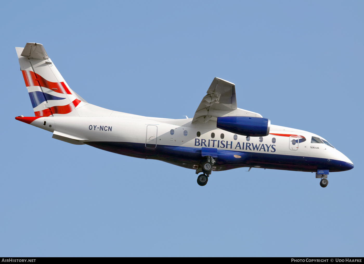 Aircraft Photo of OY-NCN | Fairchild Dornier 328-310 328JET | British Airways | AirHistory.net #405964