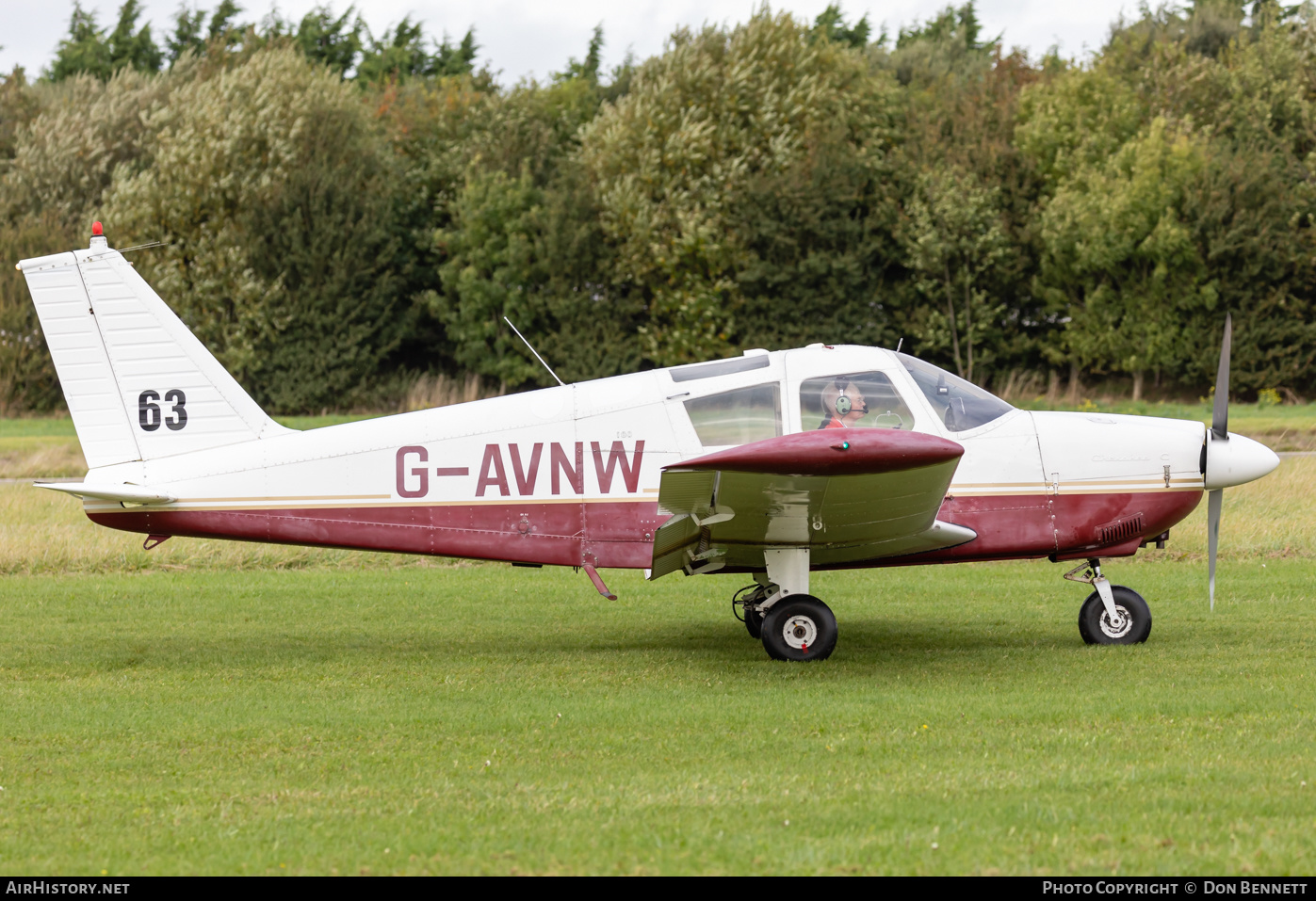 Aircraft Photo of G-AVNW | Piper PA-28-180(mod) Cherokee C | AirHistory.net #405976