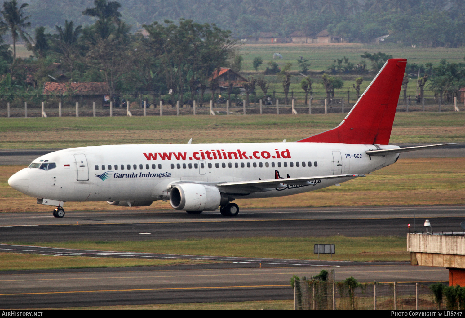 Aircraft Photo of PK-GCC | Boeing 737-3Q8 | Citilink | AirHistory.net #405982