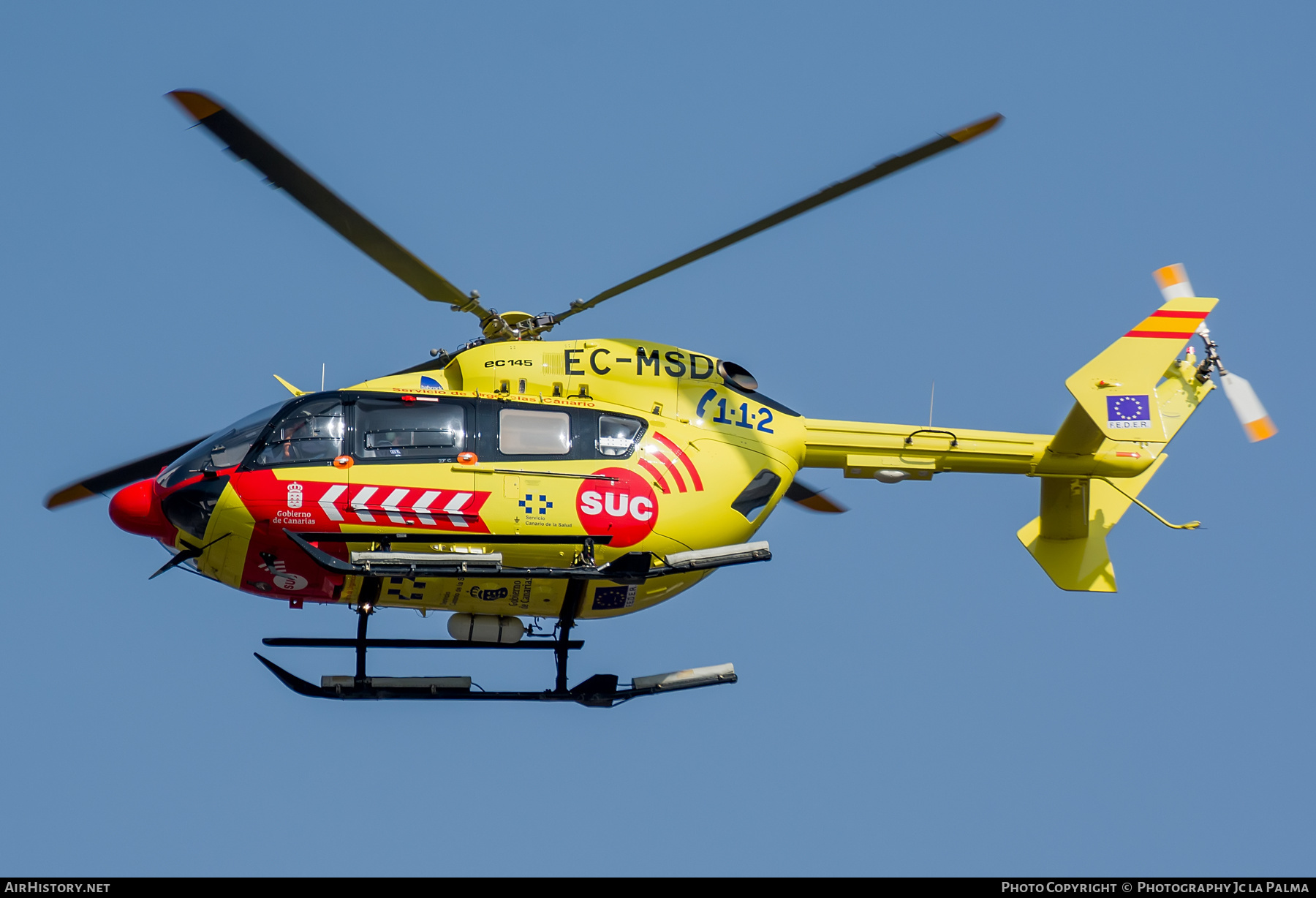 Aircraft Photo of EC-MSD | Airbus Helicopters EC-145 (BK-117 D-2) | Babcock International | AirHistory.net #405988