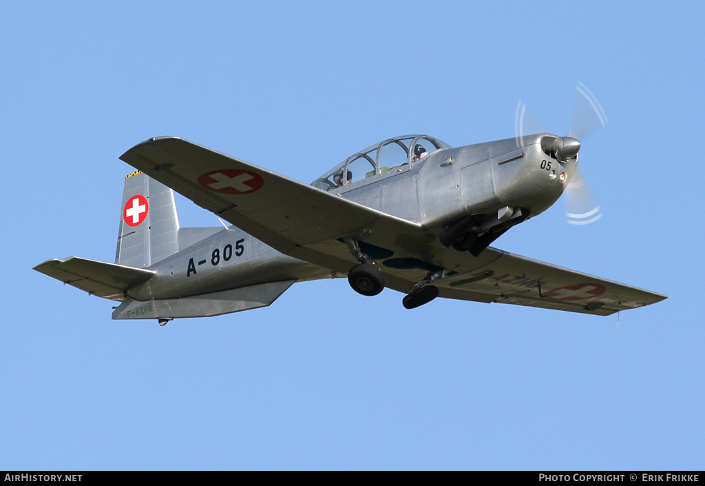 Aircraft Photo of F-AZHG / A-805 | Pilatus P-3-03 | Switzerland - Air Force | AirHistory.net #405999