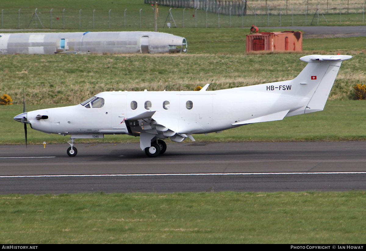 Aircraft Photo of HB-FSW | Pilatus PC-12NG (PC-12/47E) | AirHistory.net #406011