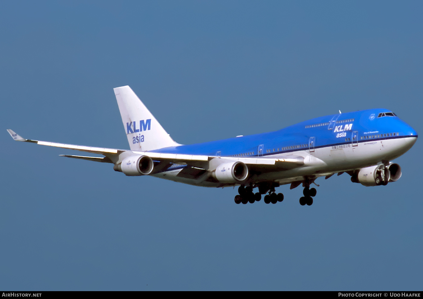 Aircraft Photo of PH-BFP | Boeing 747-406M | KLM Asia | AirHistory.net #406015