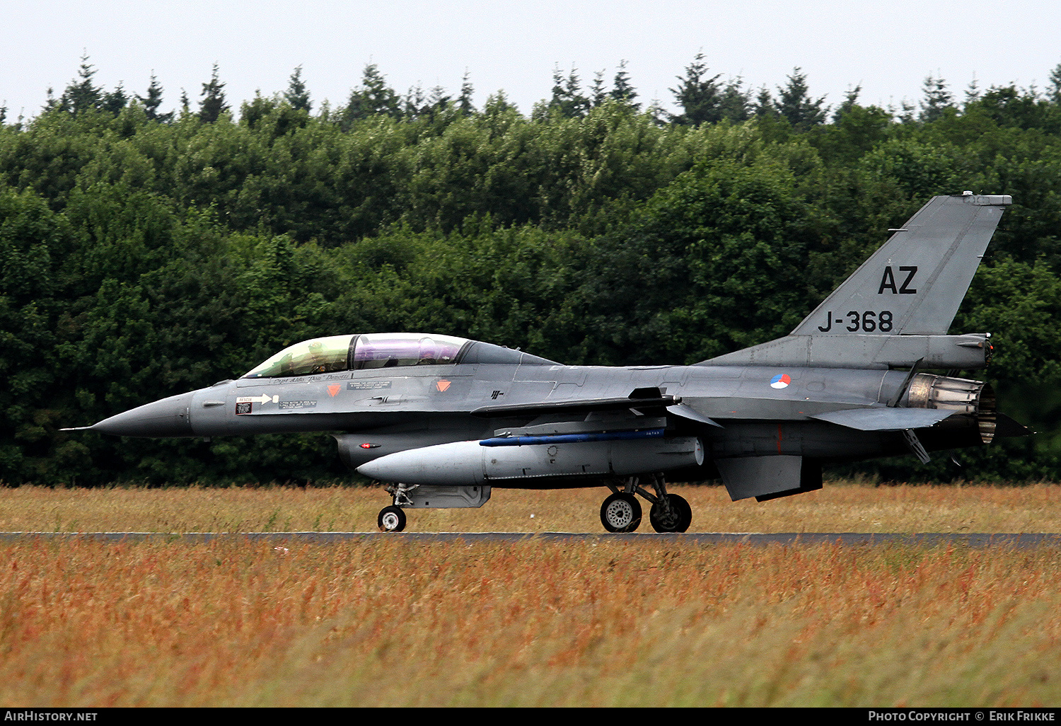 Aircraft Photo of J-368 | General Dynamics F-16B Fighting Falcon | Netherlands - Air Force | AirHistory.net #406045