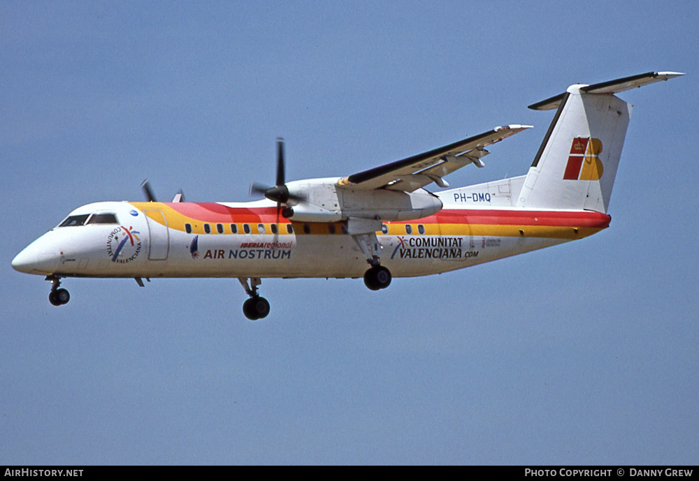 Aircraft Photo of PH-DMQ | Bombardier DHC-8-315Q Dash 8 | Iberia Regional | AirHistory.net #406046