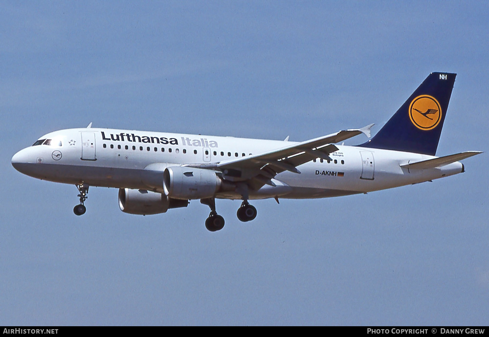 Aircraft Photo of D-AKNH | Airbus A319-112 | Lufthansa Italia | AirHistory.net #406048